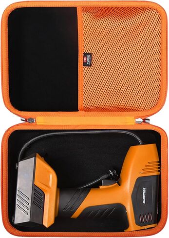 FBLFOBELI Hard Storage Carrying Case for Bullseye Pro Digital Tire Inflator, Case Only (Red) in Saudi Arabia