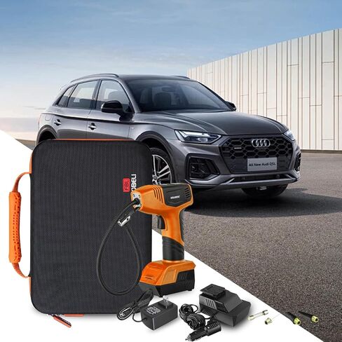 FBLFOBELI Hard Storage Carrying Case for Bullseye Pro Digital Tire Inflator, Case Only (Red) in Saudi Arabia