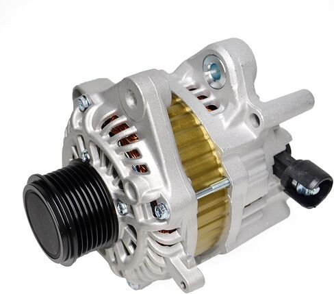 New Lovelator 23100-4BA0A متوافق مع Nissan Rogue 2014-2020 2.5L ، 2017-2019 2.0L ، 12V 120A OE بديل مع بكرة قابض 6 أخبار ، يحل محل 23100 -4BA0B TG12C152 11180 in Kuwait