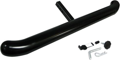 أسود الحصان 3 بوصة قطر الأنبوب السحب الأسود خطوة واقي حراسة الوفير الخلفي متوافق مع جميع الشاحنات وسيارات الدفع الرباعي المجهزة باستقبال 1.25 "يأتي مع دبوس عوائق ومضادة للقصور -RBP2000A in Saudi Arabia