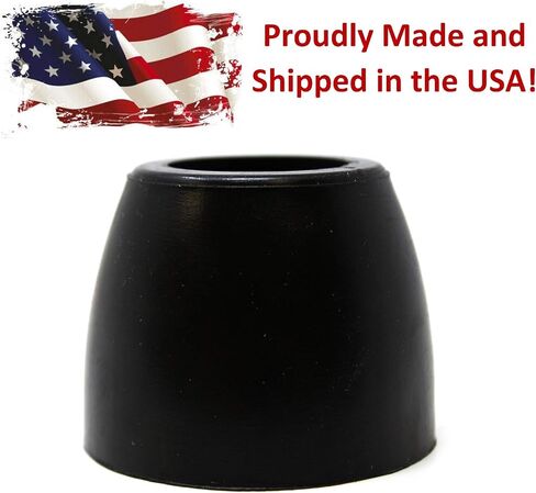 Cargo Trailer Truck Replacement ramp Door Rubber Bumper Stop Cone 2" Tall in Saudi Arabia