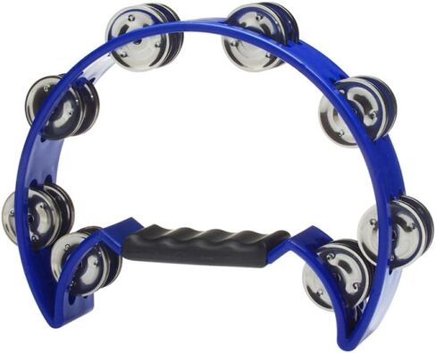 Stagg TAB-2 RD Plastic Cutaway Tambourine with 16 Jingles, Red, inch in Saudi Arabia