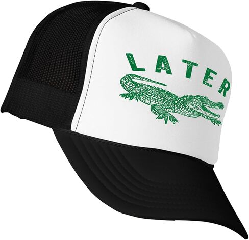 Trendy Funny Trucker Hats for Summer - Vintage Lake Life & Later Gator Hat Designs - Funny Baseball Cap in Saudi Arabia