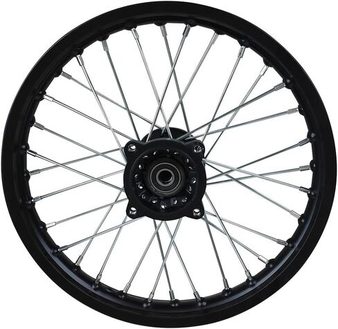 Redcap 14 "1.4x14 تجميع الحافة الأمامية لفرامل القرص Apollo SSR Taotao 50cc - 125cc XR CRF Pit Pike مع محاور 12 مم in Saudi Arabia