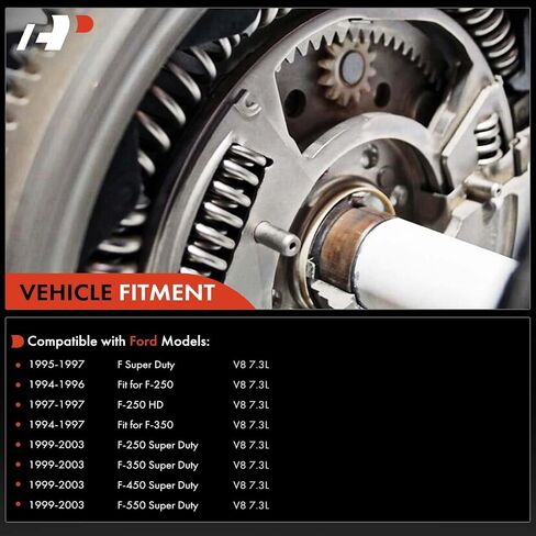A-Premium Clutch Flywheel متوافق مع Ford F Super Duty 1995-1997 ، F-250 1994-1996 ، F-250 HD 1997 ، F-350 1994-1997 ، F-250 F-350 F-450 F-550 Super Duty 1999-2003 ، 7.3L ، Danual Trans. in Saudi Arabia