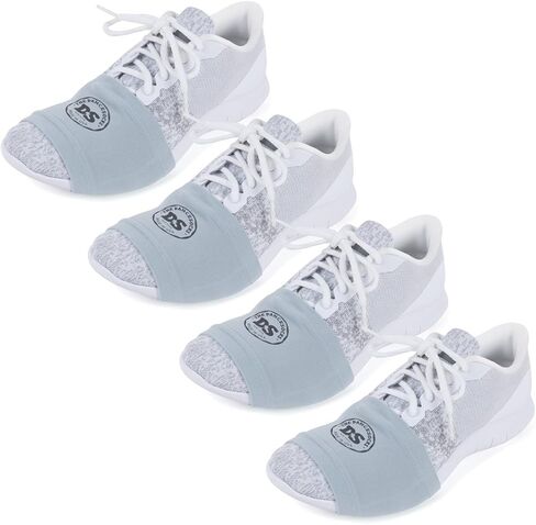 THE DANCESOCKS Made in USA Original Over Sneaker Socks for Dance on Smooth Floors(4 Pairs) (US, Alpha, One Size, Regular, Regular, 8, purple) in Saudi Arabia