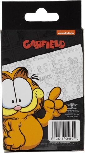 Garfield Mystery Motery Pin Blind Box Series ، Garfield Standing ، Garfield Retging ، Garfield Eate Lasagna ، a lasagna flat in Saudi Arabia