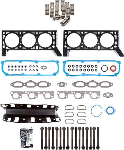 MA-5741117368 طوقا الرأس مجموعة البراغي رافعات متوافقة مع/ل 07-11 Jeep Wrangler 3.8L V6 OHV 12V VIN 1 in Saudi Arabia