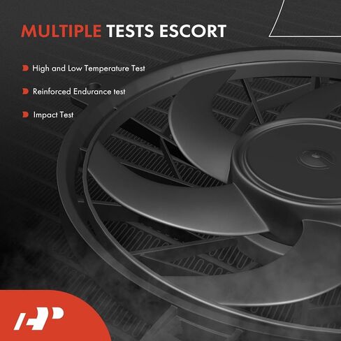 A-Premium Right A/C Contenser Fan Assombly متوافقة مع نماذج Nissan & Infiniti المختارة-Titan 2004-2006 ، Armada 2005-2006 ، Pathfinder Armada 2004 ، QX56 2004-2006-استبدال# 921207S000 in Saudi Arabia