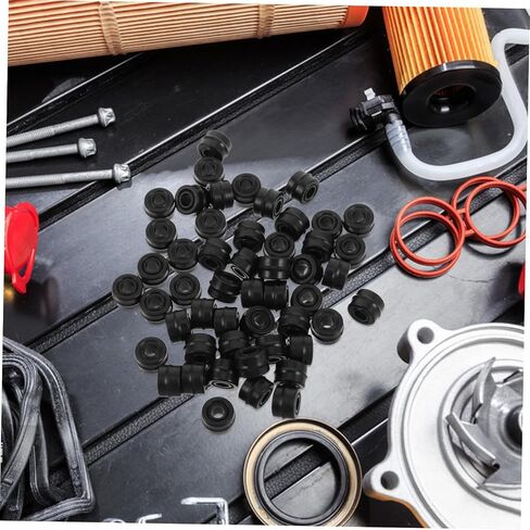 PRETYZOOM 50pcs Air Conditioner Seals Auto Gasket for Car Refrigerant Opener Rubber Sealing Ring Car Repair Kit Automotive Seal Vehicle Maintenance Easy Installation in Saudi Arabia
