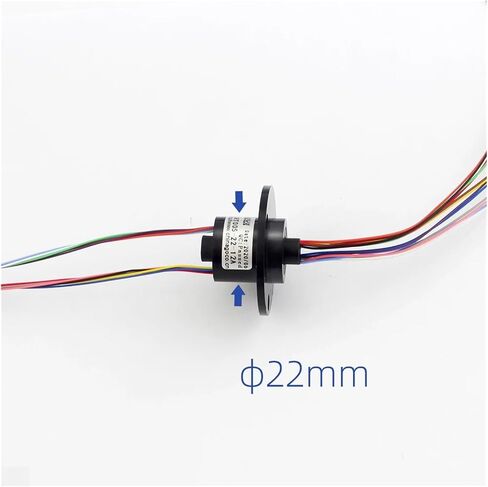 Slip Ring Collector Ring Conductive Ring Carbon Brush Carbon Brush Through Hole 5mm12 Wire 2A in Saudi Arabia