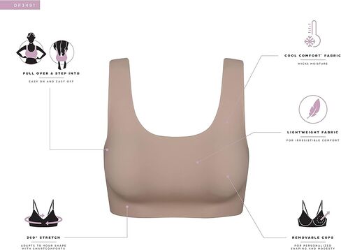 تي شيرت لاسلكية للسيدات بالي ، ثورة الراحة easylite wirefree ، pulver bra in Saudi Arabia