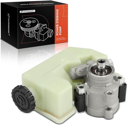 مضخة توجيه الطاقة A-Premium ، مع الخزان ، متوافقة مع سلسلة Jeep KJ Liberty 2002 2003 2004 2005 3.7L ، استبدل# 52088710AA in Kuwait