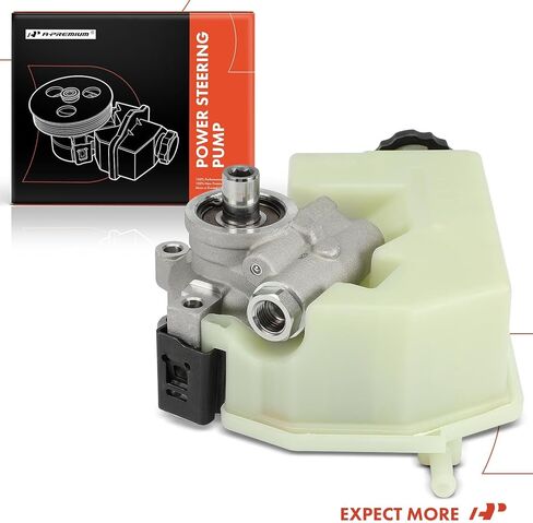 مضخة توجيه الطاقة A-Premium ، مع الخزان ، متوافقة مع سلسلة Jeep KJ Liberty 2002 2003 2004 2005 3.7L ، استبدل# 52088710AA in Kuwait