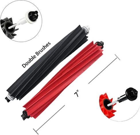 Accessories Kit for Roborock Q8 Max: Replacement Parts Compatible with Roborock Q8 Max Q8 Max + (Q8 Plus) Q5 Pro Q5 Pro+ Robot Vacuum Cleane, Main Brushes Side Brushes Filters Mop Pads Dust Bags in Saudi Arabia
