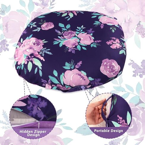 TANOFAR Newborn Lounger Cover, Baby Lounger Pillow Covers for Girls Boys, Removable Cover for Infant Lounger Pillow Cover, Breathable, Comfortable, Green Theme in Kuwait