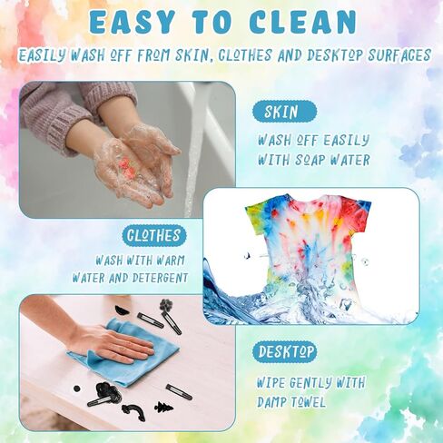 24 Pcs Solid Tempera Paint Sticks Washable Quick Drying Paint Sticks Bulk No Mess Paint Crayons for Kids Students Painting Canvas Posters Arts Project Gifts(Black) in Kuwait