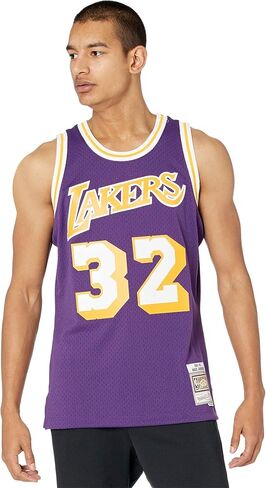 Mitchell & Ness Los Angeles Lakers Magic Johnson 1984 Road Swingman Jersey (XXL) in Saudi Arabia