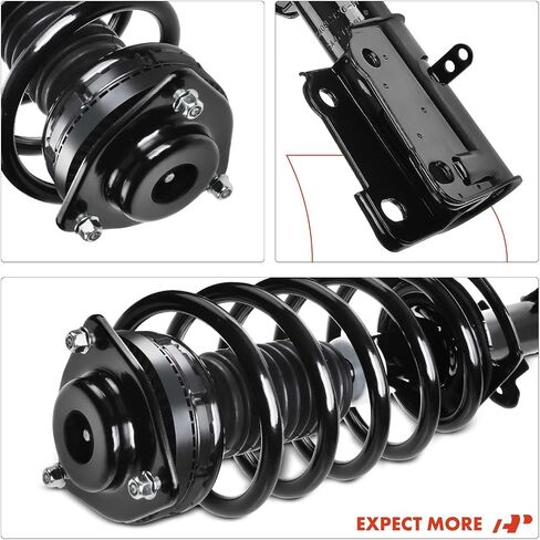 A-Premium Front Pair (2) مجموعة كاملة من STRUT و COIL Spring متوافقة مع Chrysler Town & Country 11-16 و Dodge Grand Caravan 11-19 & Volkswagen Routan 11-14 in Saudi Arabia