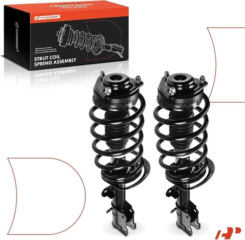 A-Premium Front Pair (2) مجموعة كاملة من STRUT و COIL Spring متوافقة مع Chrysler Town & Country 11-16 و Dodge Grand Caravan 11-19 & Volkswagen Routan 11-14 in Saudi Arabia