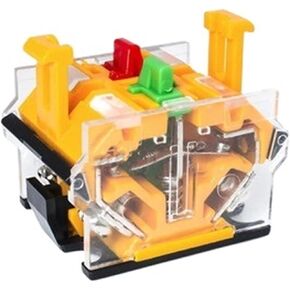 22mm Selector Knob Rotary Switch Latching Momentary 2NO 1NO1NC 2 3 Position 10A 400V Power Switch ON/Off(2NO) in Saudi Arabia