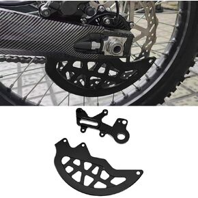 حارس قرص الفرامل الأمامي الأسود ، الدراجة الترابية ألومنيوم أمامي فرامل واقي محامي حارس حارس سور رون Ultra Bee 2022-2024 in Kuwait