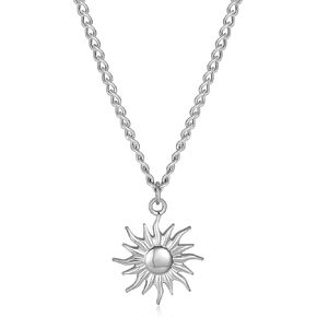 Sun Necklace for Men Mens Necklaces Anniversary Birsthday Gifts for Men Him Boyfriends Summer Surfer Pendant Necklaces in Kuwait