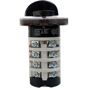 مقبض دوار 6 الموضع 0-6 YMZ12-20/4 Universal دليل التغيير الكهربائي CAM التبديل 20A 690V 4 القسم in Saudi Arabia