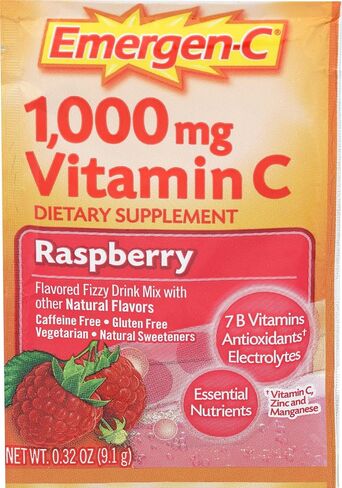 Alacer Raspberry Emergen C Packet ، 0.32 أوقية in Saudi Arabia