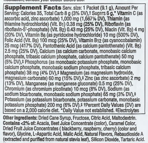 Alacer Raspberry Emergen C Packet ، 0.32 أوقية in Saudi Arabia