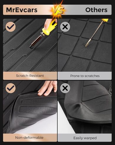 Car Accessories for Chevy Tahoe 2021-2025 & for GMC Yukon 2022 2023 2024 2025 (Excluding XL), All Weather TPE Cargo Liner with Backrest Mats for Tahoe & for Yukon (7/8 Seats), 3rd Row Backrest Mats in Kuwait