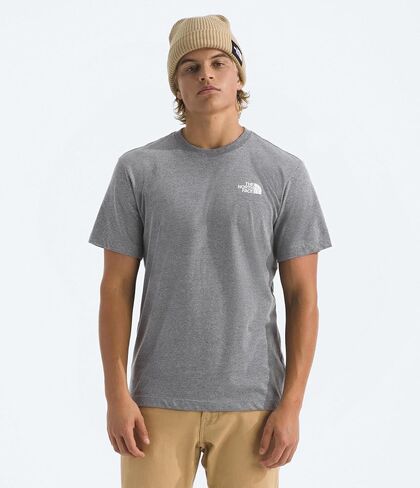 THE NORTH FACE Men's Evolution Edge of Light Box NSE Short Tee | Branded T-Shirt with Set in Sleeves in Saudi Arabia