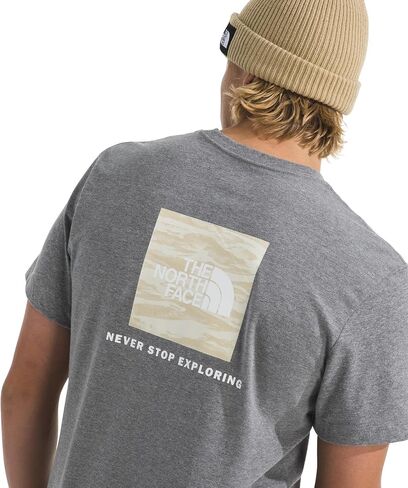 THE NORTH FACE Men's Evolution Edge of Light Box NSE Short Tee | Branded T-Shirt with Set in Sleeves in Saudi Arabia