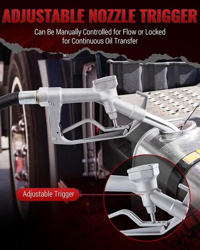 Diesel Transfer Pump, 12V DC Electric Oil Transfer Pump Kit, 11.9 GPM Fuel Transfer Pump for Transferring Diesel, Kerosene, Machine, Transformer Oil in Kuwait