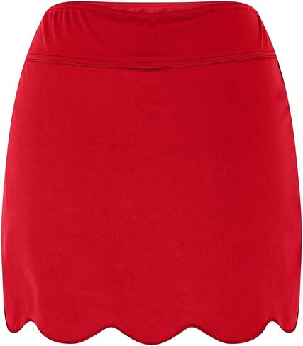 Women's Tennis Skirts High Waisted Tummy Control Pleated Athletic Golf Gym Skorts Skirts with Pockets in Saudi Arabia