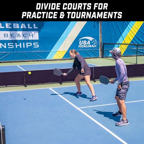GoSports Pickleball Ball Barrier 3 Pack - Court Dividers for Pickleball Courts in Saudi Arabia