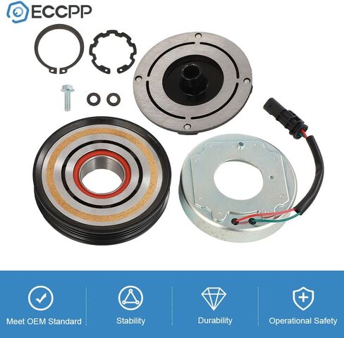 ECCPP A/C Compressor Clutch 2015-2020 Fit for Cadillac Escalade 6.2L 2014-2019 Fit for GMC Sierra 1500 6.2L AC Clutch in Saudi Arabia