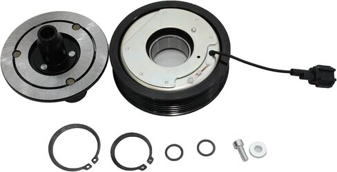 Hex Autoparts A/C AC Compressor Clutch Repair Kit Pulley Bearing Coil Plate replacement for Nissan Versa 1.8L 2007 2008 2009 2010 2011 in Saudi Arabia
