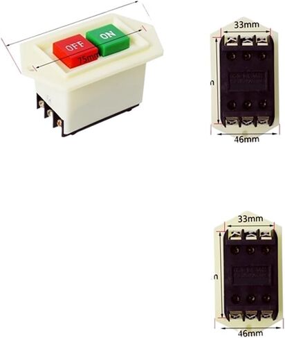 LC3-5 LC3-10 زر تبديل الطاقة 5A 10A 220/380V ثلاث مراحل التحكم في طاقة التبديل طاحونة محفوظات البدلاء (LC3-5) in Saudi Arabia