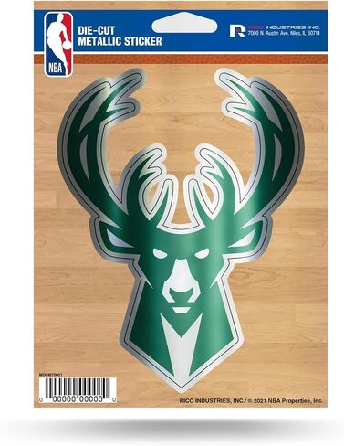 ملصق معدني مقطوع بالقالب مقاس 12.7 سم × 17.78 سم من Rico Industries NBA لكرة السلة Dallas Mavericks in Saudi Arabia