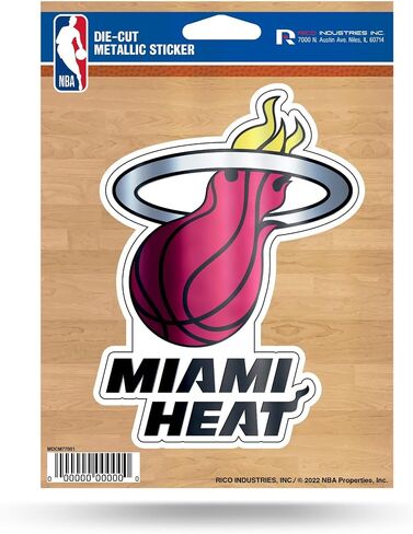 ملصق معدني مقطوع بالقالب مقاس 12.7 سم × 17.78 سم من Rico Industries NBA لكرة السلة Dallas Mavericks in Saudi Arabia