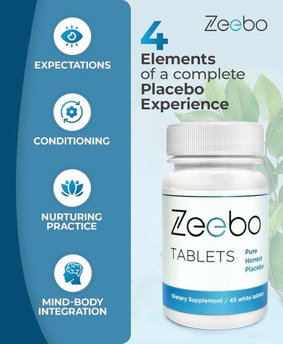 Zeebo Tablets – Pure Honest Placebo Tablets Designed to Help You Access Your Mind's Potential in Saudi Arabia