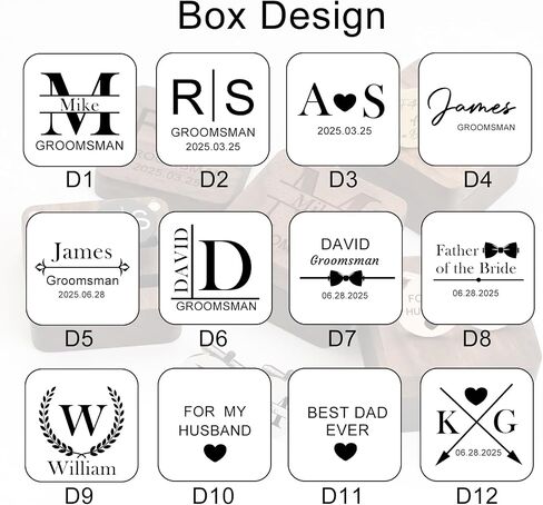 Personalized cufflinks for Men Custom Engraved Cufflinks for Groom Wedding Cufflinks for Groomsman Initials Cufflinks for Men Groom Cufflinks from Bride Silver Gold Rose Gold Black in Saudi Arabia