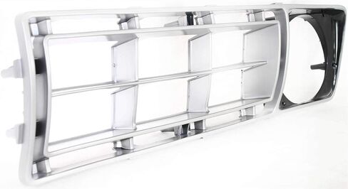 Garage-Pro Grille Assembly SET Compatible with Ford F-250 1976-1977, F-100, F-150, F-350 Silver Driver and Passenger Side in Saudi Arabia