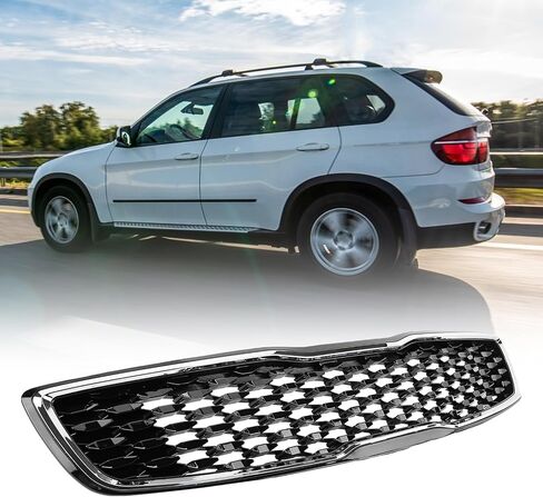 الشواء العلوي الأمامي المتوافق مع Kia Forte Sedan LX SX 2017-2018 2.0L Chrome Trim Pront Appert Pumper Grille Matte Black Rebalce 86350B0010 KI1200191 in Saudi Arabia