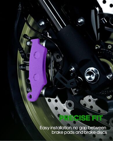 Front and Rear Carbon Brake Pads for 2005-2011 2009 2010 for Suzuki RMZ450 in Saudi Arabia