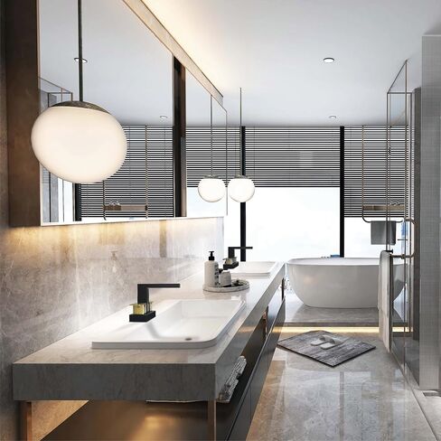 Black and Gold Bathroom Faucet, 4-Inch Centerset Bathroom Faucet for Sink 3-Hole, Modern 2-Handle Vanity Faucet with Drain & Supply Lines in Saudi Arabia