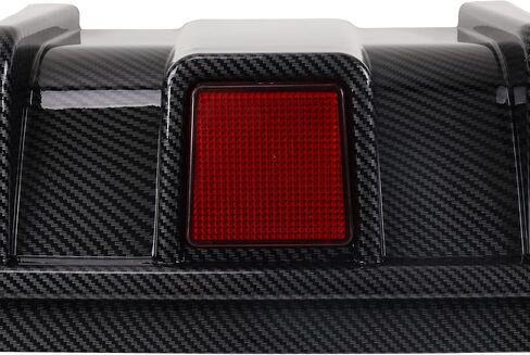 CAREONLINE Gloss Black Rear Bumper Lip Spoiler Diffuser Splitter for Infiniti Q50 2018-2023 with with LED Lights in Saudi Arabia