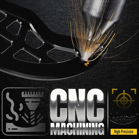 حارس قرص الفرامل الأمامي الأسود ، الدراجة الترابية ألومنيوم أمامي فرامل واقي محامي حارس حارس سور رون Ultra Bee 2022-2024 in Kuwait