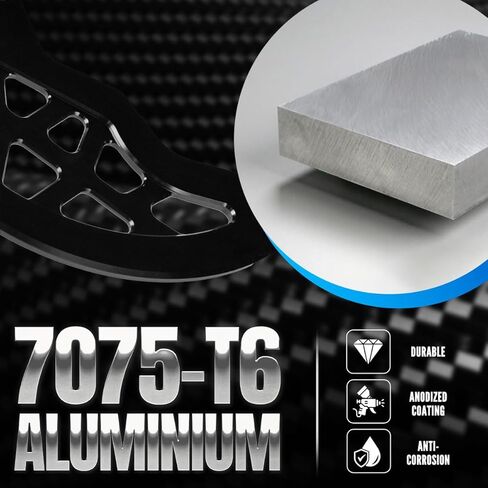 حارس قرص الفرامل الأمامي الأسود ، الدراجة الترابية ألومنيوم أمامي فرامل واقي محامي حارس حارس سور رون Ultra Bee 2022-2024 in Kuwait